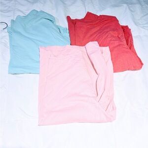 Lands' End Soft Pink V-Neck T-Shirt